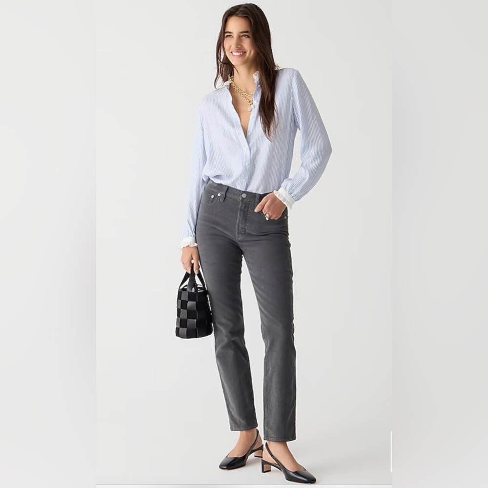 J.Crew Vintage straight pant in garment-dyed corduroy